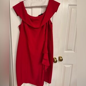 Elegant Red Evening Dress